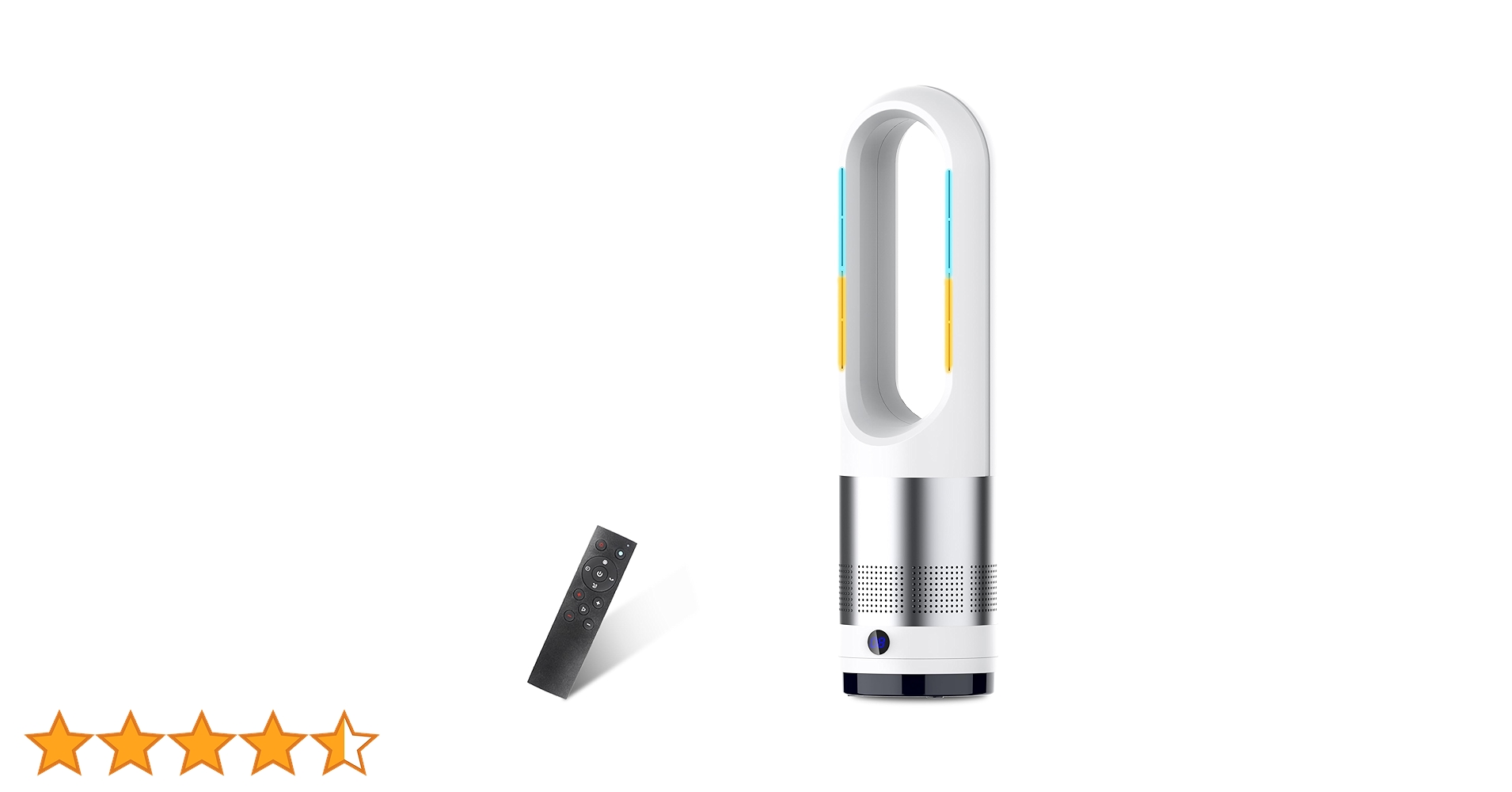 【2025新登場 冷暖兼用 2秒瞬間加熱】セラミックヒータータワーファン 羽なし Amazon.co.jp: タワーファン 羽なし扇風機【2025革新冷暖房